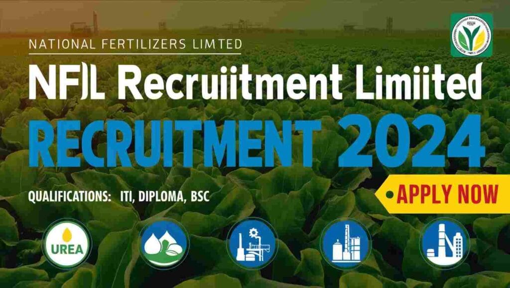NFL Recruitment 2024 apply online | National Fertilizers Limited Recruitment 2024 | NFL Recruitment 2024 Syllabus | NFL Recruitment 2024 Notification PDF